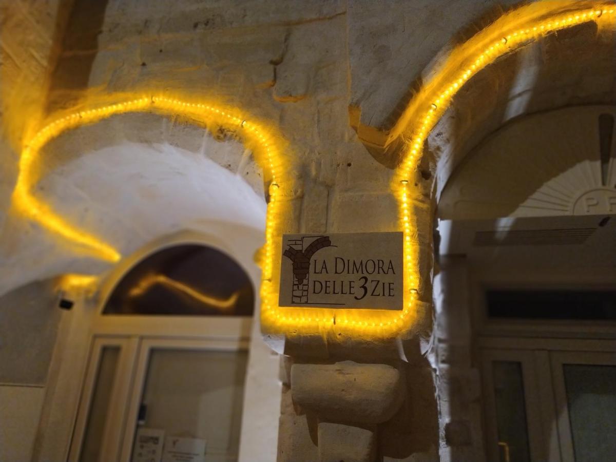 La Dimora Delle 3 Zie Otel Matera Dış mekan fotoğraf